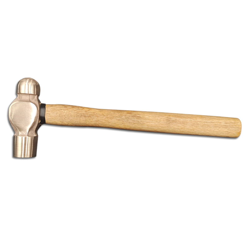 防爆木柄圆头锤防爆工具无火花工具铝青铜铍青铜黄铜